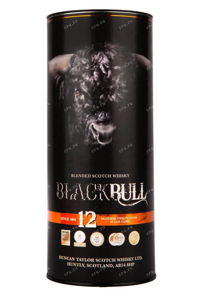 Виски Black Bull 12 Years Old with gift box  0.7 л