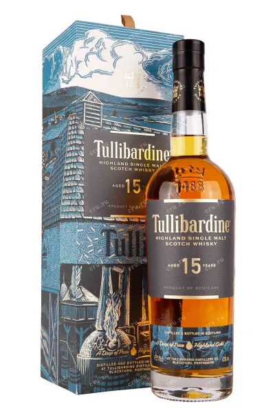 Виски Tullibardine 15 years  0.7 л