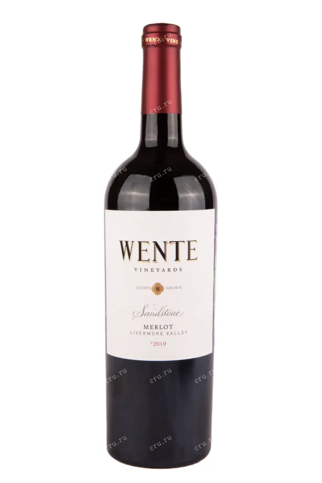 Вино Wente Sandstone Merlot 2019 0.75 л