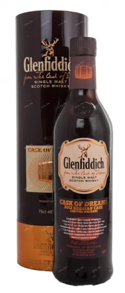 Виски Glenfiddich Cask of Dreams Russian cask 2012 0.7 л