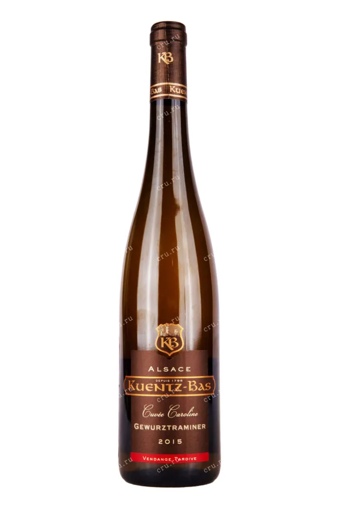 Вино Kuentz-Bas Cuvee Caroline Gewurztraminer Vendange Tardive 2015 0.75 л