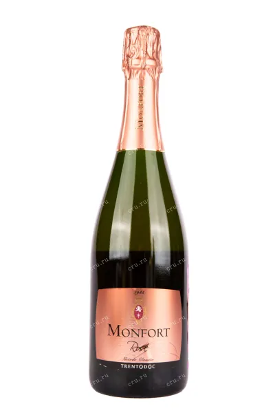 Игристое вино Monfort Rose Brut Trento DOC  0.75 л