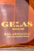 Этикетка Gelas Bas Armagnac 8 years decanter in wooden box 2012 0.7 л