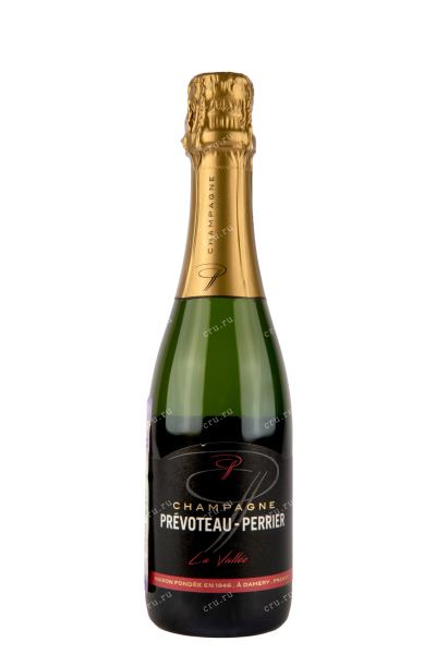 Шампанское Prevoteau-Perrier La Vallee Brut 2019 0.375 л