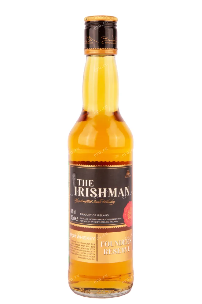 Виски The Irishman Founders Reserve 7 years  0.35 л