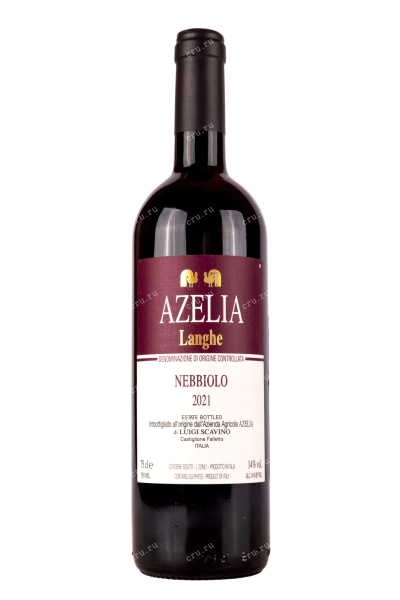 Вино Azelia Nebbiolo Langhe 2021 0.75 л