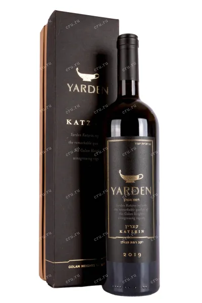 Вино Yarden Katzrin gift box 2019 0.75 л