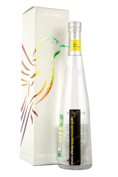 Граппа Pilzer Moscato Giallo gift box  0.5 л