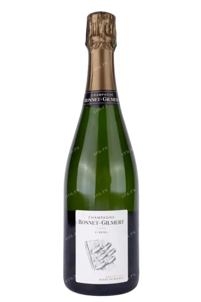 Шампанское Bonnet-Gilmert L’Extra Grand Cru Blanc de Blancs 2017 0.75 л