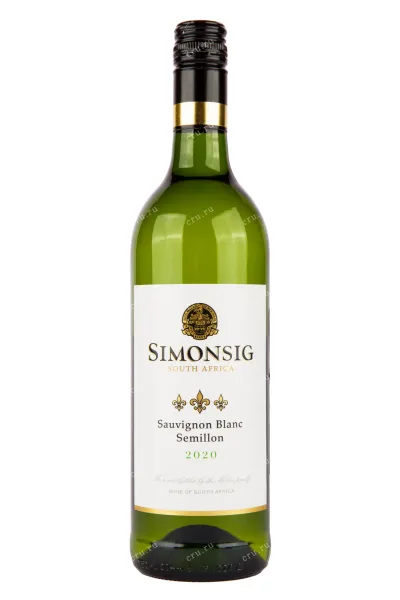 Вино Simonsig Sauvignon Blanc Semillon 2022 0.75 л