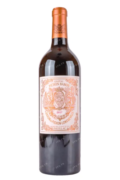 Вино Chateau Pichon Longueville Baron Pauillac Grand Cru Classe 2017 0.75 л