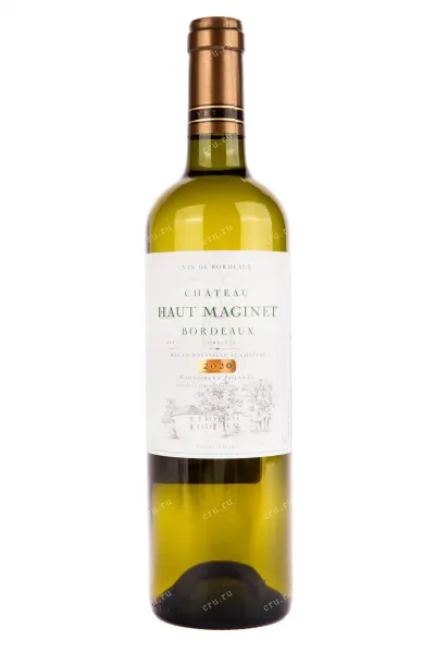 Вино Chateau Haut Maginet Dordeaux White dry 2022 0.75 л