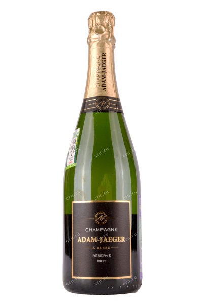 Шампанское Adam-Jaeger Reserve Brut 2017 0.75 л
