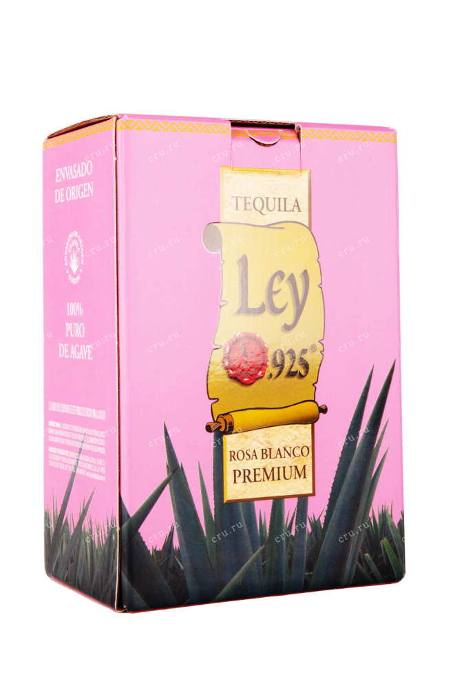 Подарочная коробка Ley 925 Rosa Blanco Premium in gift box 0.75 л