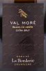 Этикетка игристого вина Domaine La Borderie Val More Blanc de Noir 0.75 л