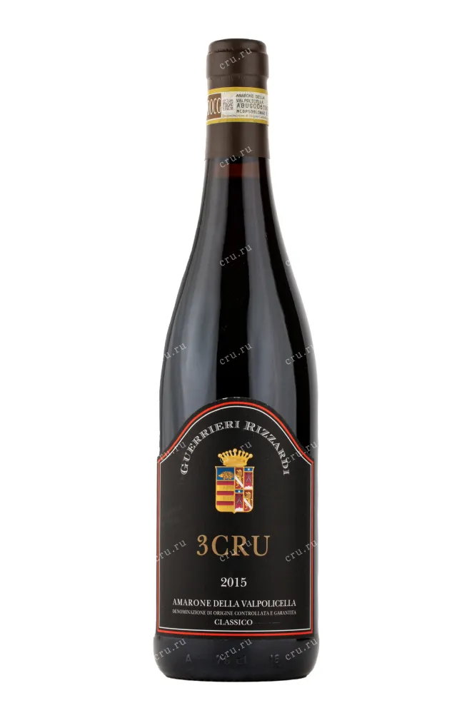 Вино Guerrieri Rizzardi 3 Cru Amarone della Valpolicella Classico 2018 0.75 л