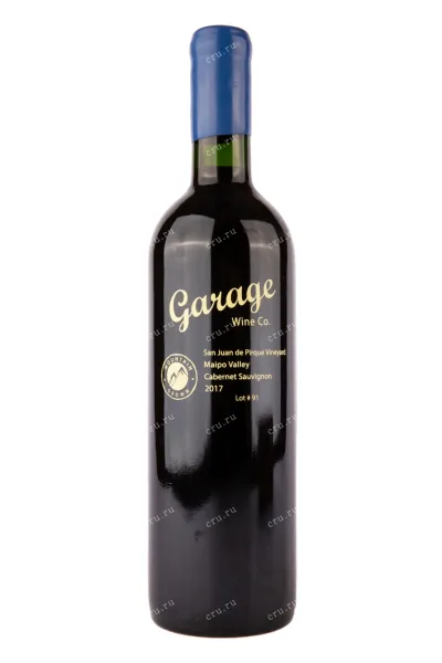 Вино Cabernet Sauvignon Garage Wine 2017 0.75 л