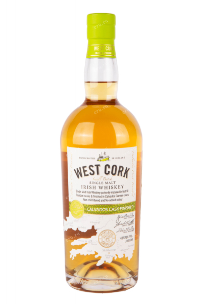 Виски West Cork Small Batch Calvados Cask  0.7 л