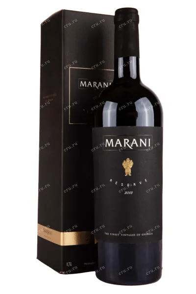 Вино Marani Reserve 2012 0.75 л