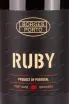 Этикетка Borges Rubi 2018 0.75 л