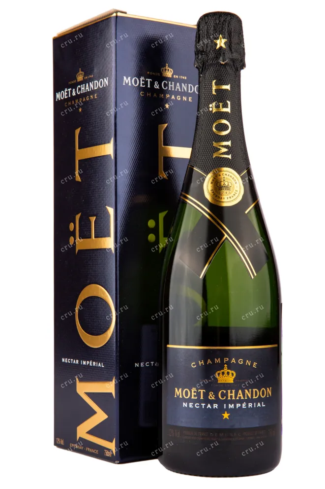 Шампанское Moet & Chandon Nectar Imperial 2019 0.75 л