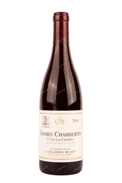 Вино Gevrey-Chambertin 1-er Cru Les Cazetiers 2014 0.75 л