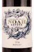 Этикетка Noah Estate Merlot 2019 0.75 л