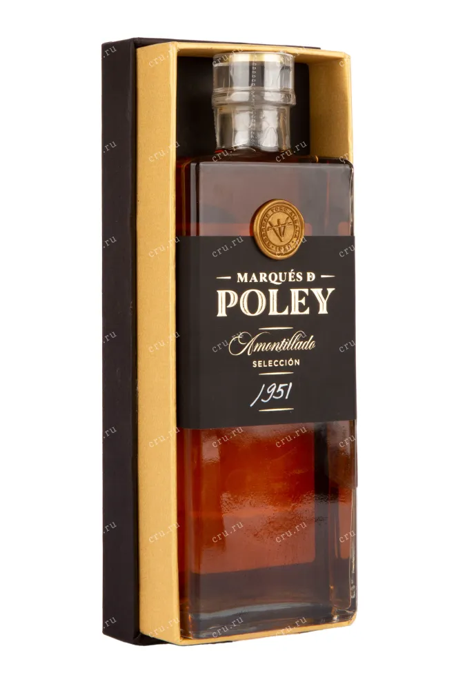 Херес Toro Albala Marques de Poley Amontillado gift box 1951 0.2 л