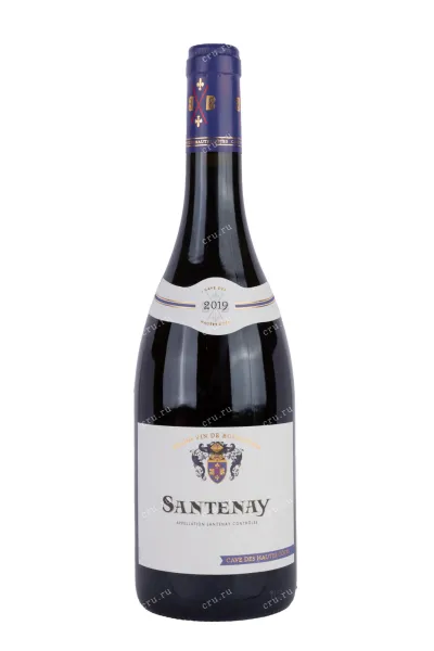 Вино La Cave Des Hautes Cotes Santenay Pinot Noir 2019 0.75 л