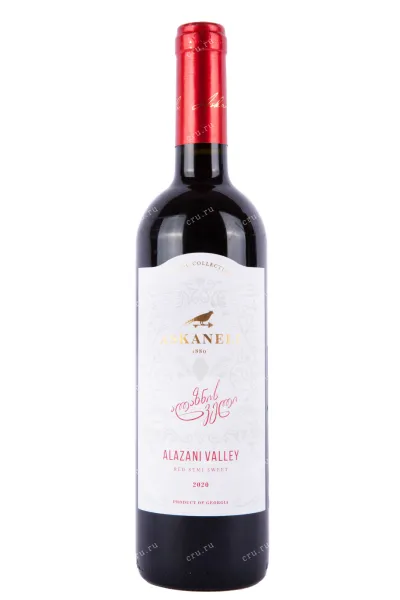 Вино Askaneli Brothers Alazani Valley red 2023 0.75 л