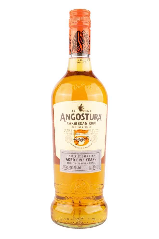 Бутылка рома Ангостура 5 лет 0.7