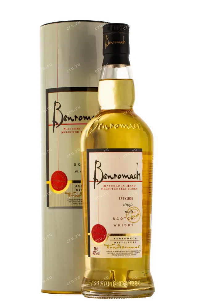 Виски Benromach Traditional Single Malt  0.7 л