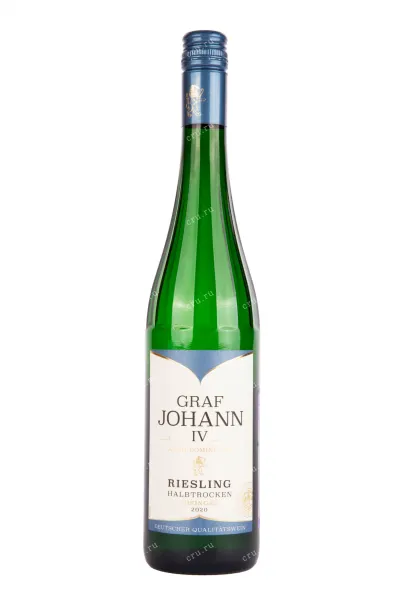 Вино Graf Johann IV Riesling Halbtrocken Rheingau 2022 0.75 л