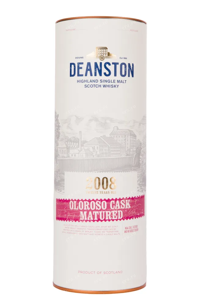 Виски Deanston 12 years Oloroso Cask 2008 0.7 л