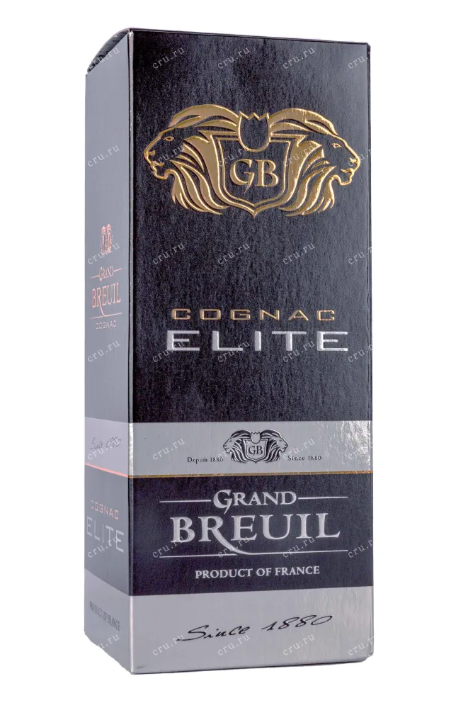 Подарочная коробка Grand Breuil Elite in gift box 2000 0.75 л