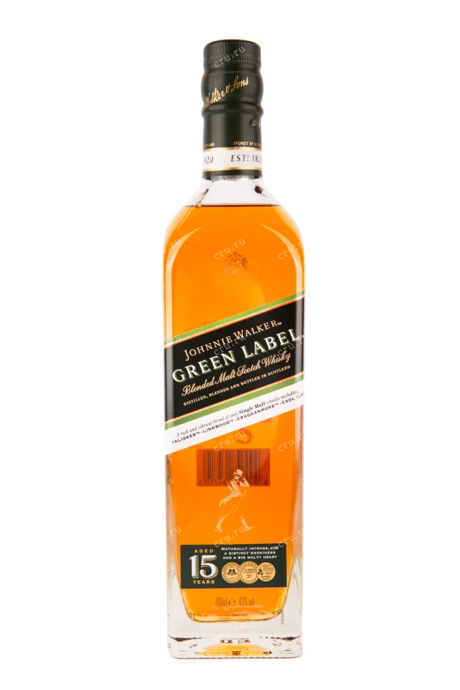 Виски Johnnie Walker Green Lable with gift box  0.7 л