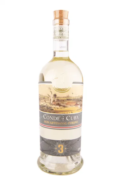 Ром Conde de Cuba 3 years old  0.7 л