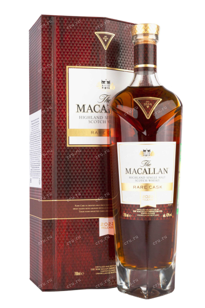 Виски The Macallan Rare Cask Black gift box 2022 0.7 л