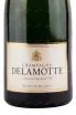 Этикетка игристого вина Delamotte Brut Blanc de Blancs 1.5 л