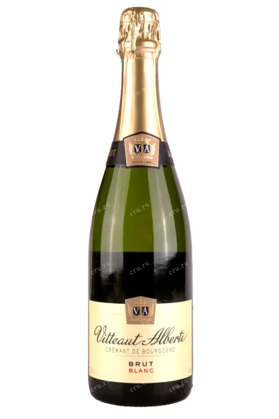 Игристое вино Vitteaut-Alberti Cremant de Bourgogne Blanc Brut  0.75 л