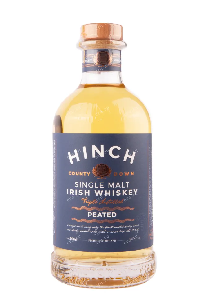 Виски Hinch Irish Peated Single Malt 3 years  0.7 л