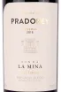 Этикетка Pradorey Reserva Finca La Mina  2018 0.75 л