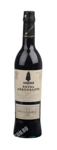 Херес Sandeman Royal Ambrosante Pedro Ximenez  0.5 л