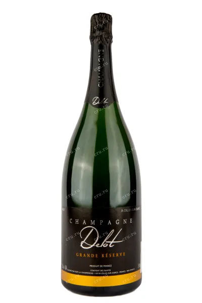 Шампанское Delot Blanc de Noirs Grand Reserve Brut  1.5 л