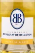 Этикетка игристого вина Besserat de Bellefon Blanc de Blancs Grand Cru 0.75 л