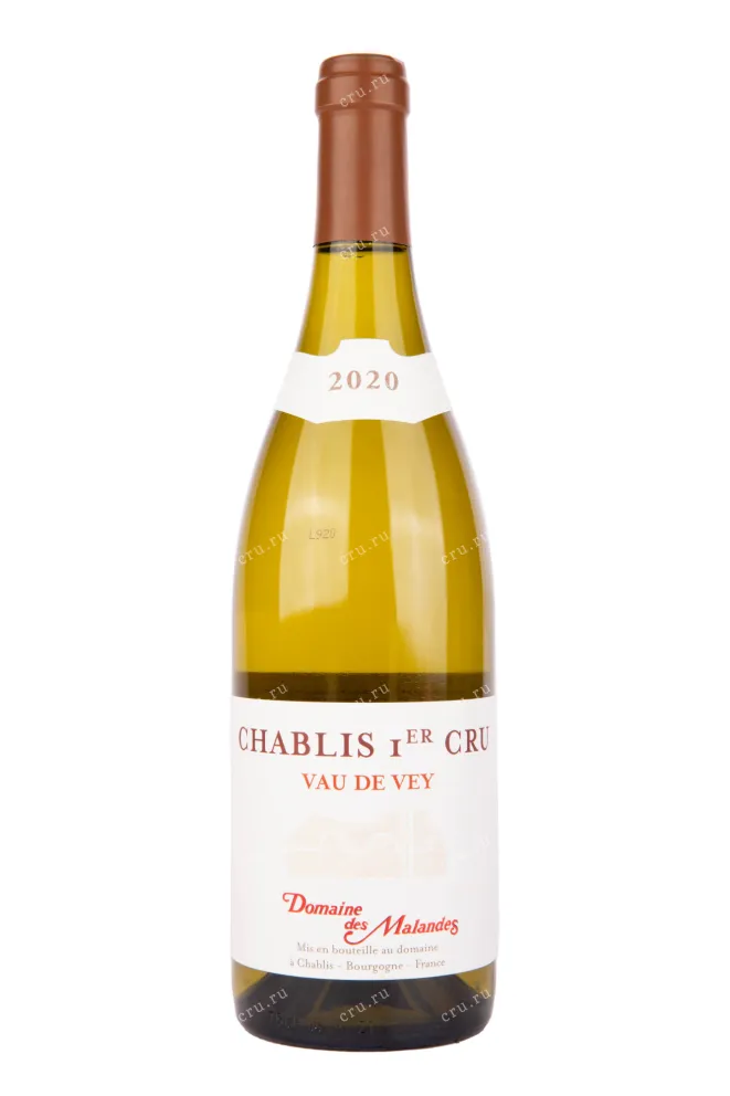 Вино Domaine des Malandes Chablis Premier Cru Vau de Vey 2023 0.75 л