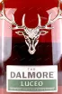 Этикетка Dalmore Luceo 3 years gift box 0.7 л