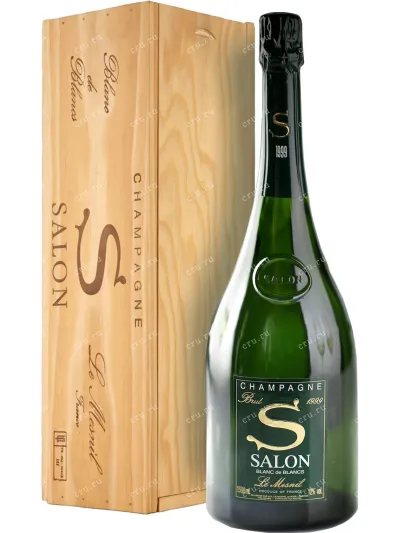 Шампанское Salon Brut Blanc de Blancs gift box 1999 1.5 л