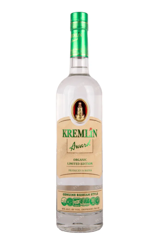 Водка Kremlin Award Organic Limited Edition 0,7