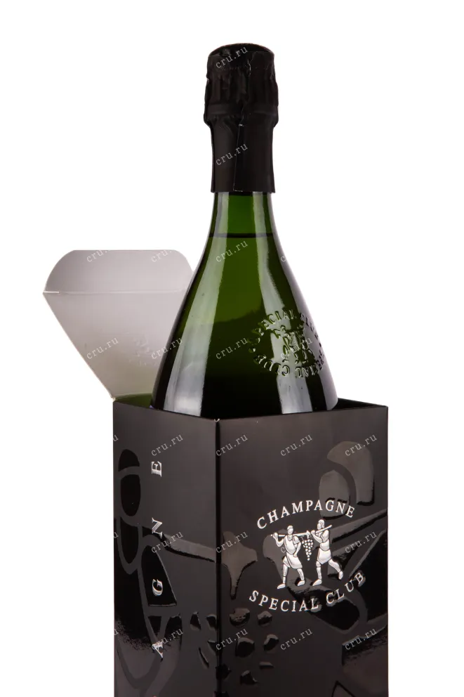 Подарочная коробка игристого вина Loriot-Pagel Special Club Brut with gift box 0.75 л